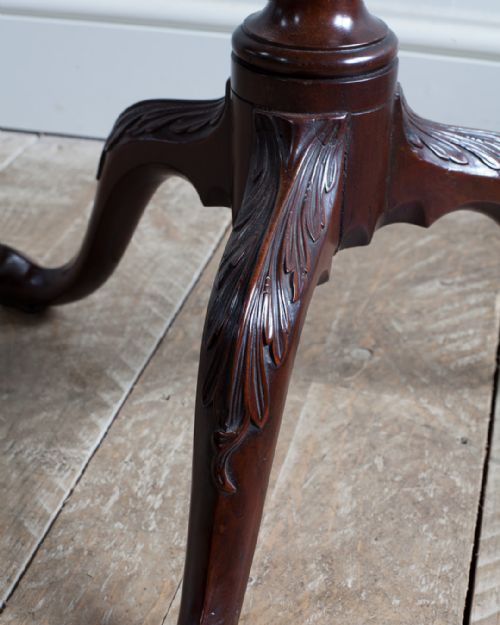 GEORGE III MAHOGANY TRIPOD TABLE - ADDITIONAL PHOTO 8