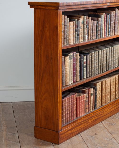 19TH CENTURY SATINWOOD OPEN BOOKCASE - ADDITIONAL PHOTO 2