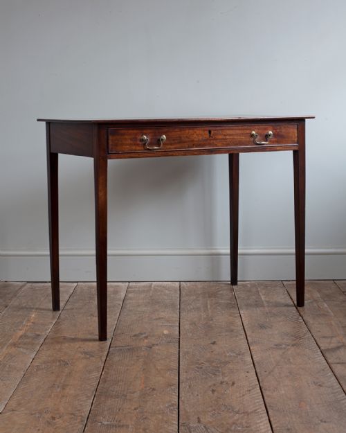 GEORGE III MAHOGANY SIDE TABLE - ADDITIONAL PHOTO 1