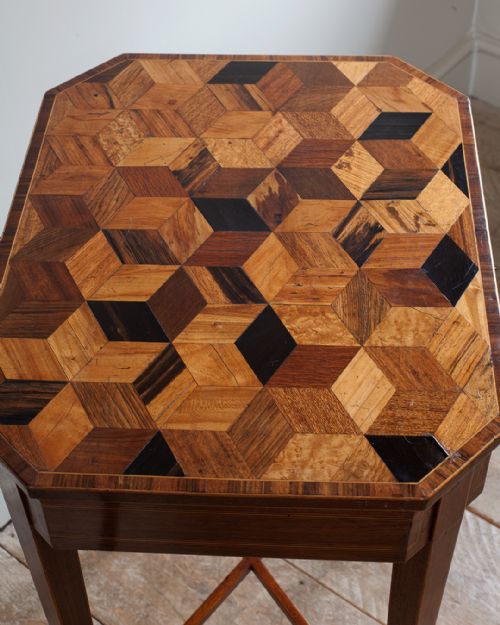 GEORGE III SPECIMEN WORK TABLE - ADDITIONAL PHOTO 4
