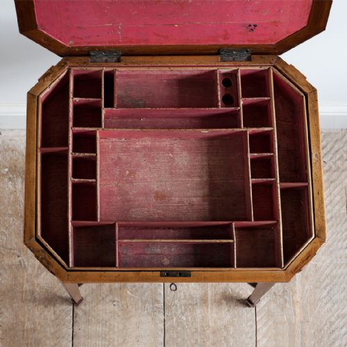 GEORGE III SPECIMEN WORK TABLE - ADDITIONAL PHOTO 7