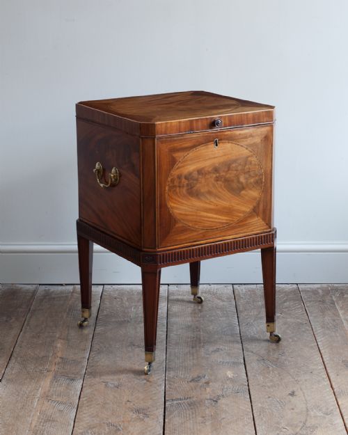 regency mahogany wine cooler - CATEGORY: ANTIQUE MISCELLANEOUS - DATED REGENCY