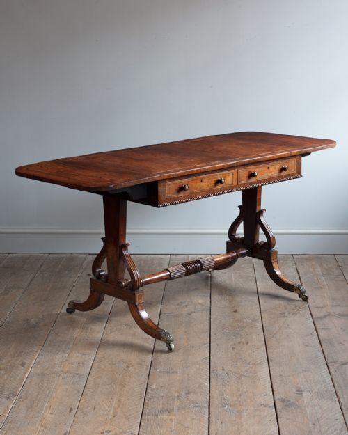regency rosewood sofa table - CATEGORY: ANTIQUE TABLES - DATED REGENCY