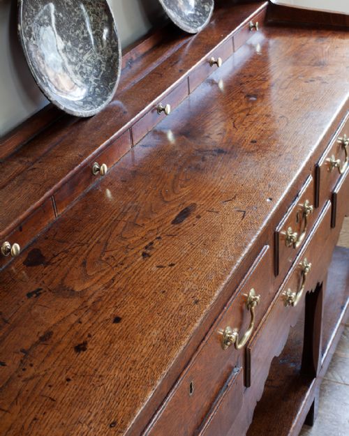 GEORGE III OAK WELSH DRESSER - ADDITIONAL PHOTO 3