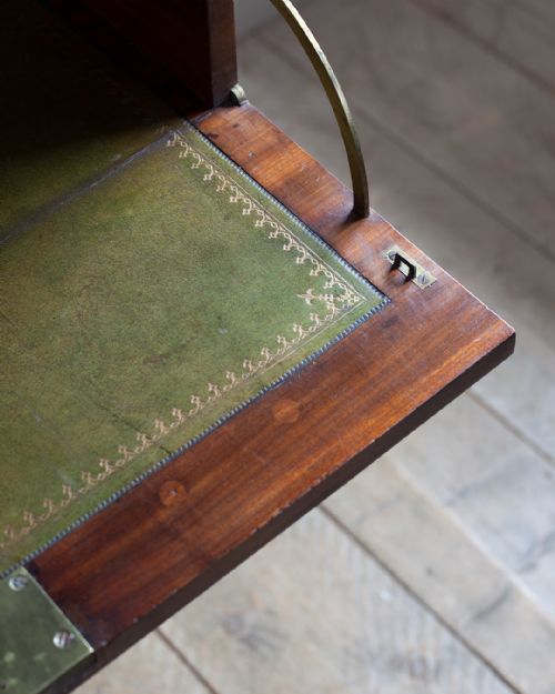 GEORGE III MAHOGANY SECRETAIRE CHEST OF DRAWERS - ADDITIONAL PHOTO 4