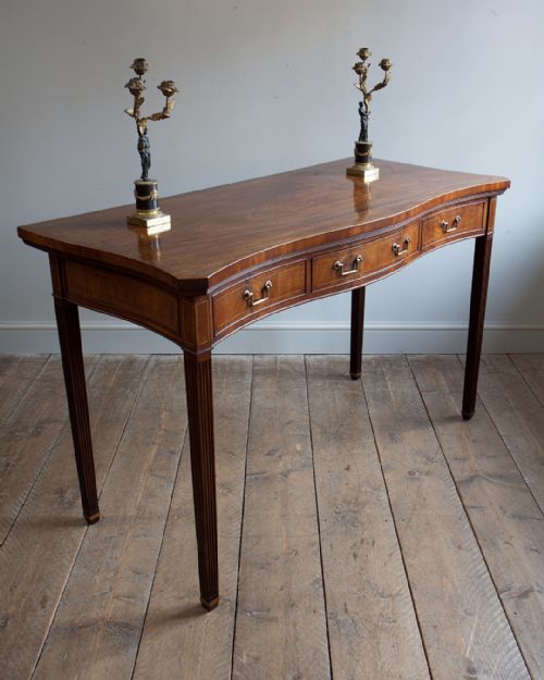 GEORGE III MAHOGANY SERVING TABLE - ADDITIONAL PHOTO 3