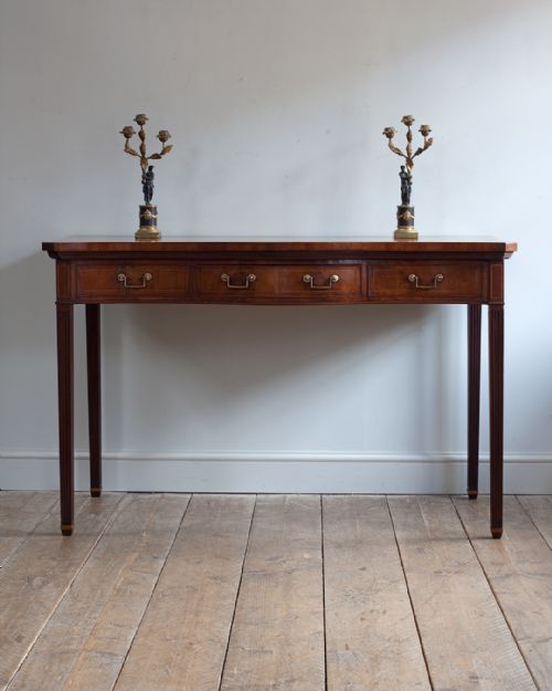 GEORGE III MAHOGANY SERVING TABLE - ADDITIONAL PHOTO 4