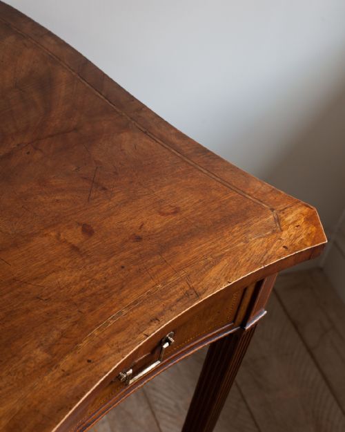 GEORGE III MAHOGANY SERVING TABLE - ADDITIONAL PHOTO 9