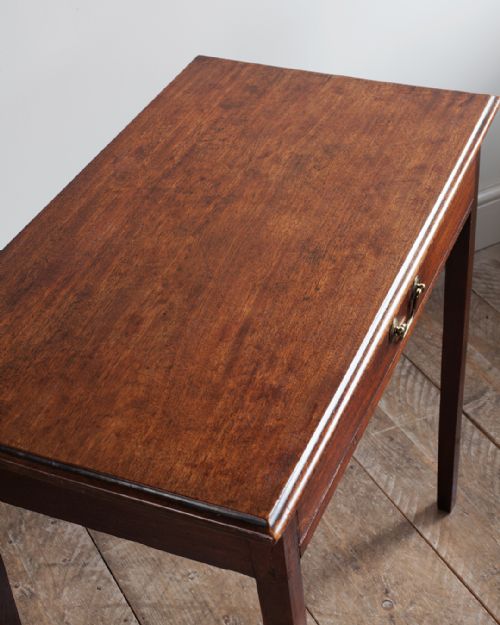 GEORGIAN MAHOGANY SIDE TABLE - ADDITIONAL PHOTO 4