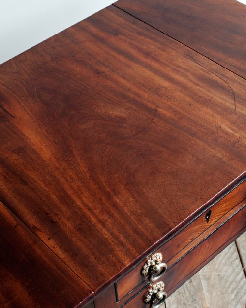 REGENCY MAHOGANY WORK TABLE - ADDITIONAL PHOTO 6