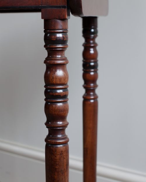 REGENCY MAHOGANY WORK TABLE - ADDITIONAL PHOTO 7