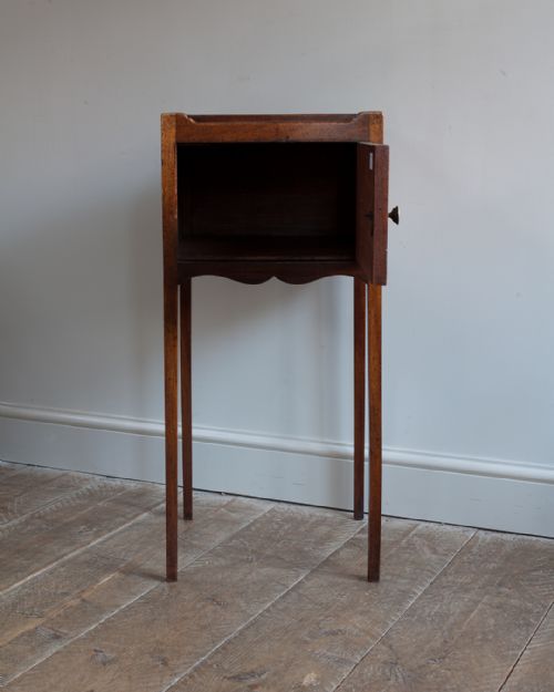 GEORGIAN MAHOGANY POT CUPBOARD - ADDITIONAL PHOTO 2