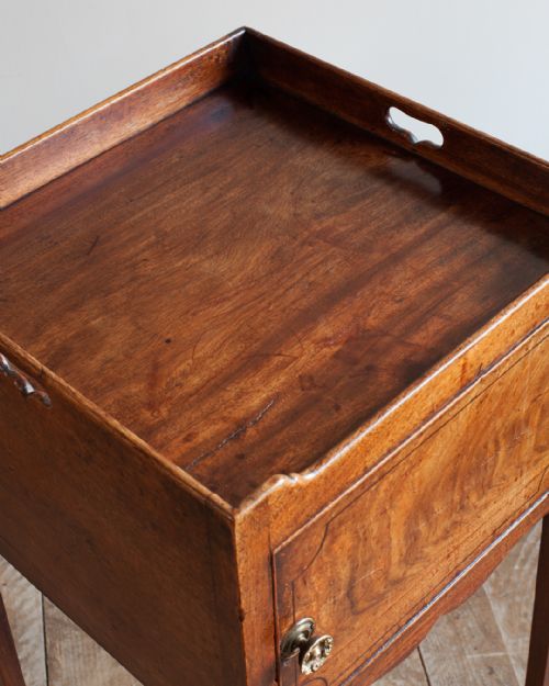 GEORGIAN MAHOGANY POT CUPBOARD - ADDITIONAL PHOTO 7