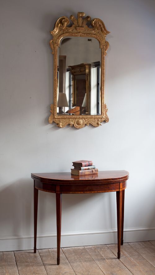 SUPERB GEORGE II GILT WALL MIRROR - ADDITIONAL PHOTO 7