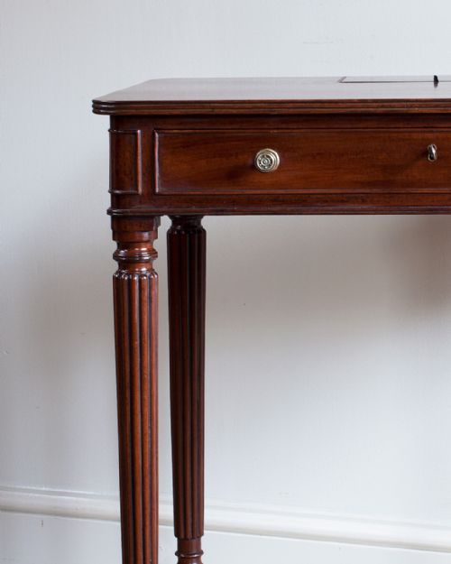 REGENCY MAHOGANY CHAMBER WRITING TABLE - ADDITIONAL PHOTO 7
