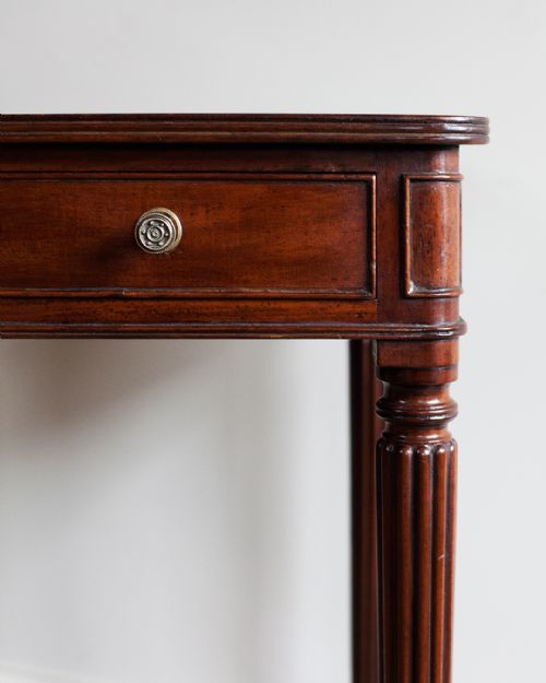 REGENCY MAHOGANY CHAMBER WRITING TABLE - ADDITIONAL PHOTO 8