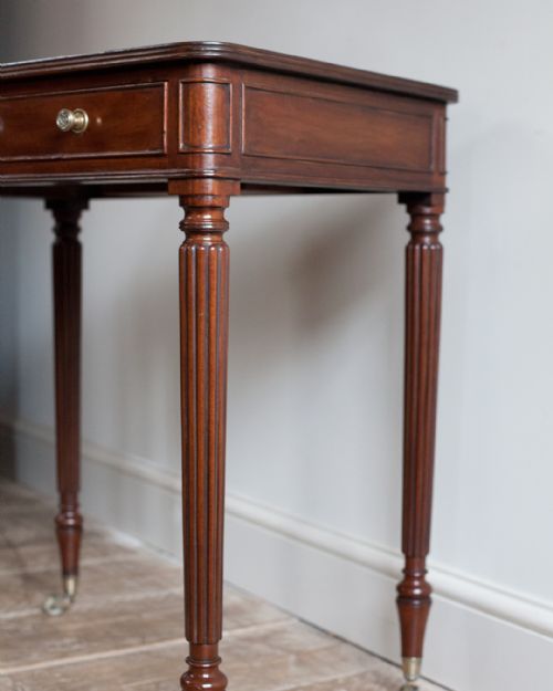 REGENCY MAHOGANY CHAMBER WRITING TABLE - ADDITIONAL PHOTO 10