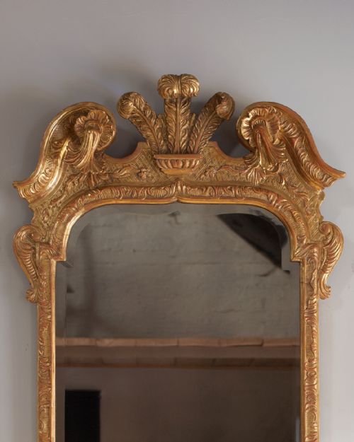 GEORGE II GILT WALL MIRROR - ADDITIONAL PHOTO 2
