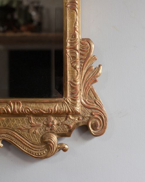 GEORGE II GILT WALL MIRROR - ADDITIONAL PHOTO 5