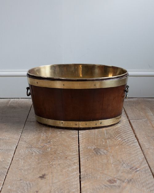 GEORGIAN MAHOGANY ICE BUCKET - ADDITIONAL PHOTO 1