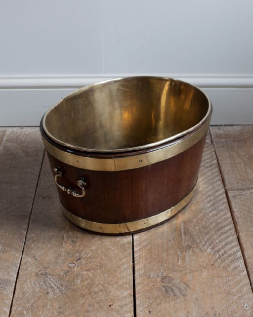 GEORGIAN MAHOGANY ICE BUCKET - ADDITIONAL PHOTO 2