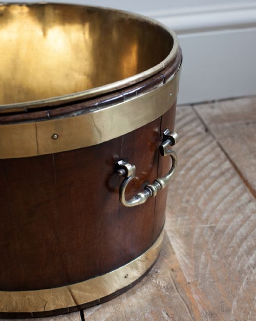 GEORGIAN MAHOGANY ICE BUCKET - ADDITIONAL PHOTO 5