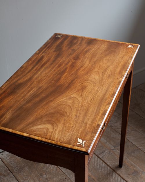 GEORGIAN MAHOGANY SIDE TABLE - ADDITIONAL PHOTO 5