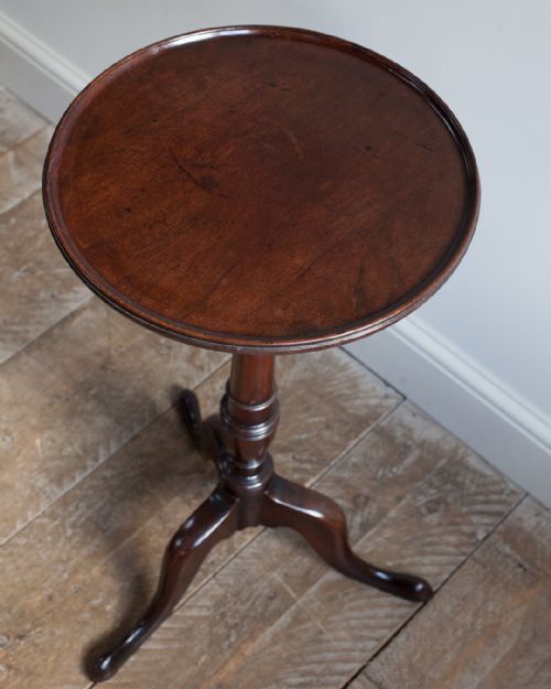 GEORGIAN MAHOGANY TRIPOD TABLE - ADDITIONAL PHOTO 2