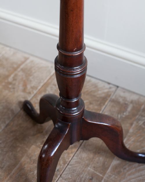 GEORGIAN MAHOGANY TRIPOD TABLE - ADDITIONAL PHOTO 4