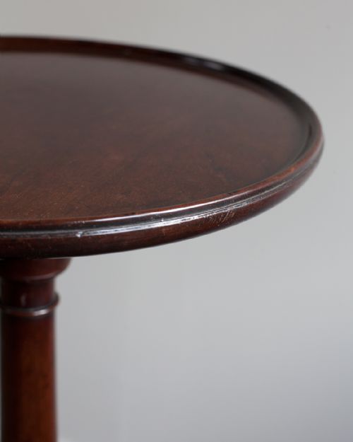 GEORGIAN MAHOGANY TRIPOD TABLE - ADDITIONAL PHOTO 5