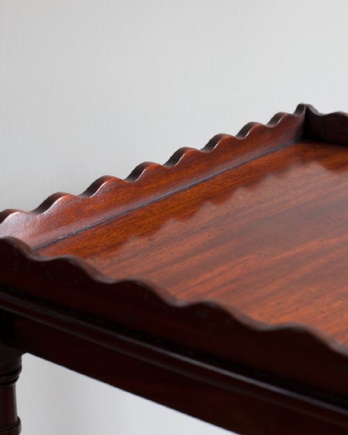 19TH CENTURY MAHOGANY WHATNOT - ADDITIONAL PHOTO 5