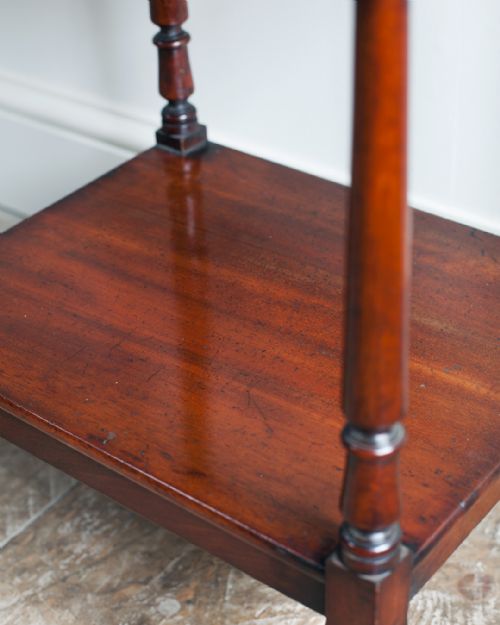 19TH CENTURY MAHOGANY WHATNOT - ADDITIONAL PHOTO 6