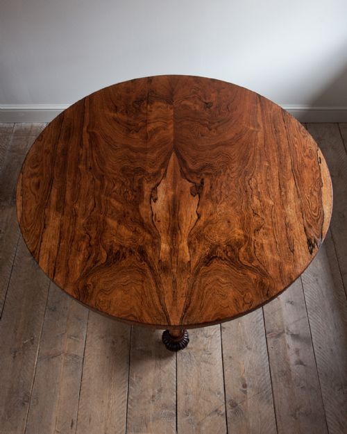 WILLIAM IV ROSEWOOD CENTRE TABLE - ADDITIONAL PHOTO 2
