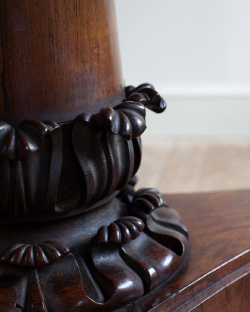 WILLIAM IV ROSEWOOD CENTRE TABLE - ADDITIONAL PHOTO 5