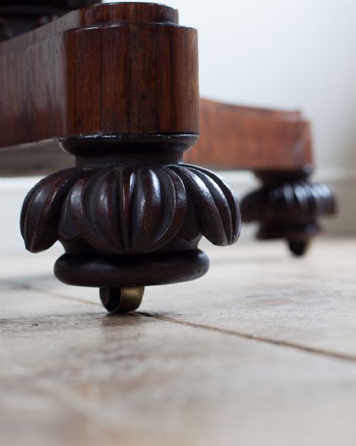 WILLIAM IV ROSEWOOD CENTRE TABLE - ADDITIONAL PHOTO 6