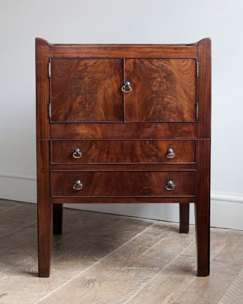GEORGE III TRAY TOP COMMODE - ADDITIONAL PHOTO 1