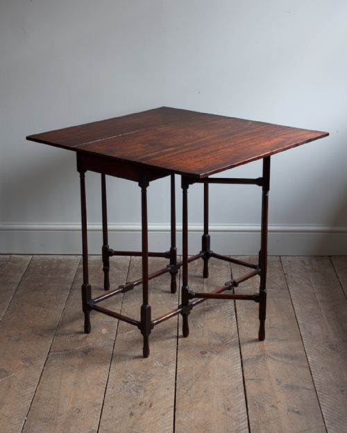 GEORGE III MAHOGANY 'SPIDER LEG' TABLE - ADDITIONAL PHOTO 1