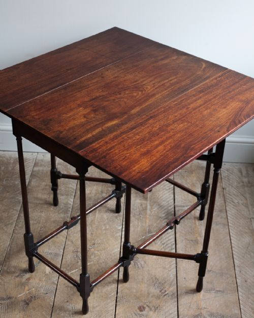 GEORGE III MAHOGANY 'SPIDER LEG' TABLE - ADDITIONAL PHOTO 2