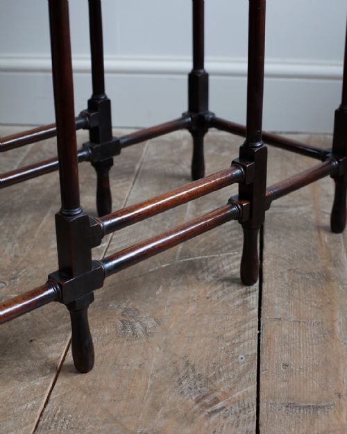 GEORGE III MAHOGANY 'SPIDER LEG' TABLE - ADDITIONAL PHOTO 4