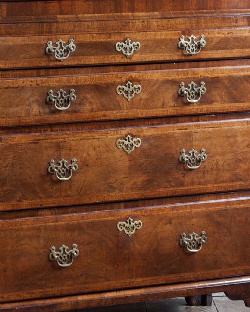 GEORGE III WALNUT TALLBOY - ADDITIONAL PHOTO 4