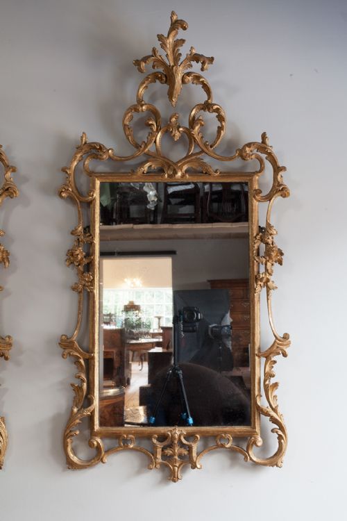CHIPPENDALE PERIOD GILTWOOD ROCOCO MIRRORS - ADDITIONAL PHOTO 3