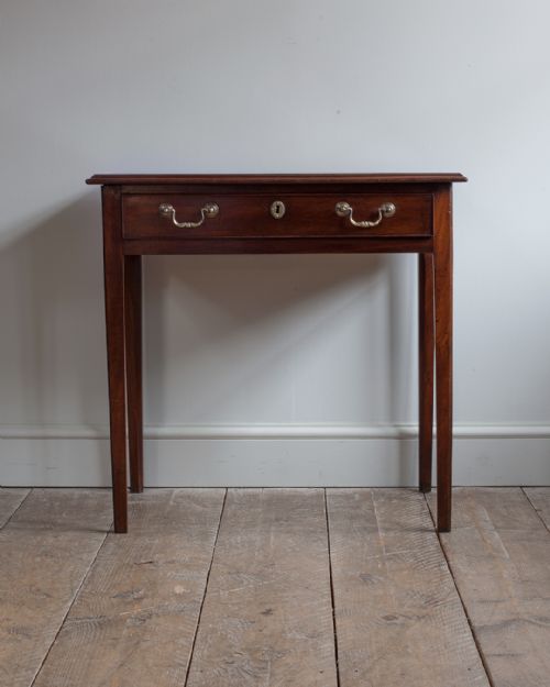 GEORGE III MAHOGANY SIDE TABLE - ADDITIONAL PHOTO 1