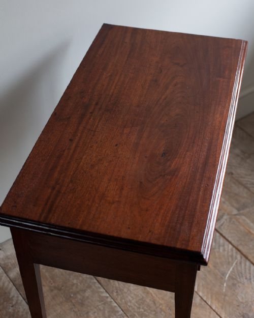 GEORGE III MAHOGANY SIDE TABLE - ADDITIONAL PHOTO 4