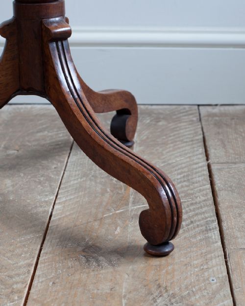 REGENCY ROSEWOOD TRIPOD TABLE - ADDITIONAL PHOTO 4