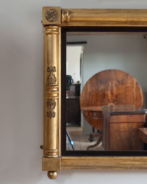 WILLIAM IV GILT OVERMANTEL MIRROR - ADDITIONAL PHOTO 1