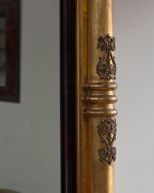 WILLIAM IV GILT OVERMANTEL MIRROR - ADDITIONAL PHOTO 2
