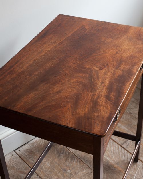 GEORGIAN MAHOGANY SIDE TABLE - ADDITIONAL PHOTO 4