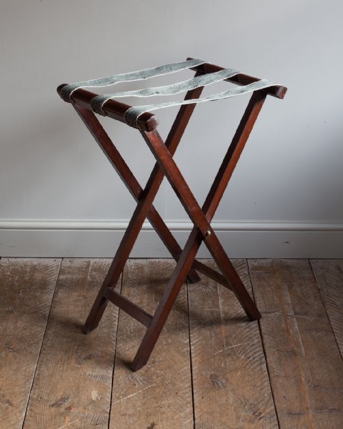 GEORGIAN MAHOGANY BUTLERS TRAY ON STAND - ADDITIONAL PHOTO 5