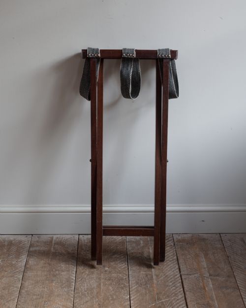 GEORGIAN MAHOGANY BUTLERS TRAY ON STAND - ADDITIONAL PHOTO 6