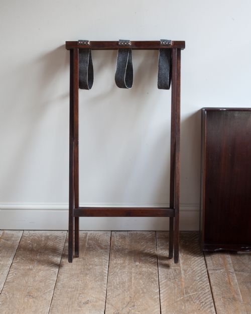 GEORGIAN MAHOGANY BUTLERS TRAY ON STAND - ADDITIONAL PHOTO 3